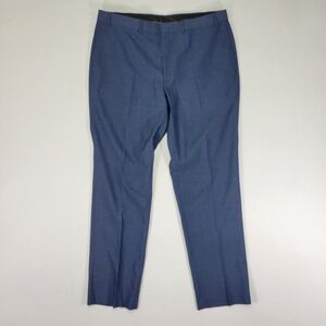 Marc New York Men's Dress Pant Trousers CASSELMAN Blue‎ 37x32 NEW